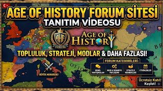 Age of History Türkiye Forum Sitesi Tanıtım