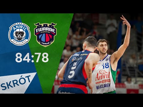 Anwil Włocławek - Twarde Pierniki Toruń 84:78 | Skrót meczu