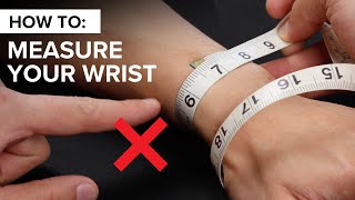How to Measure Your Wrist Size: 2 Easy Methods