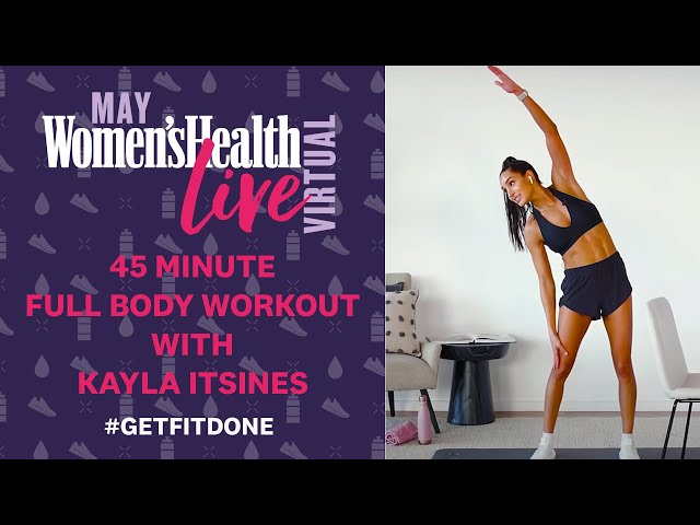 Kayla Itsines BBG Bootcamp 45 Minute Full Body Workout Kayla Itsines BBG Bootcamp 45 Minute Full Body Workout