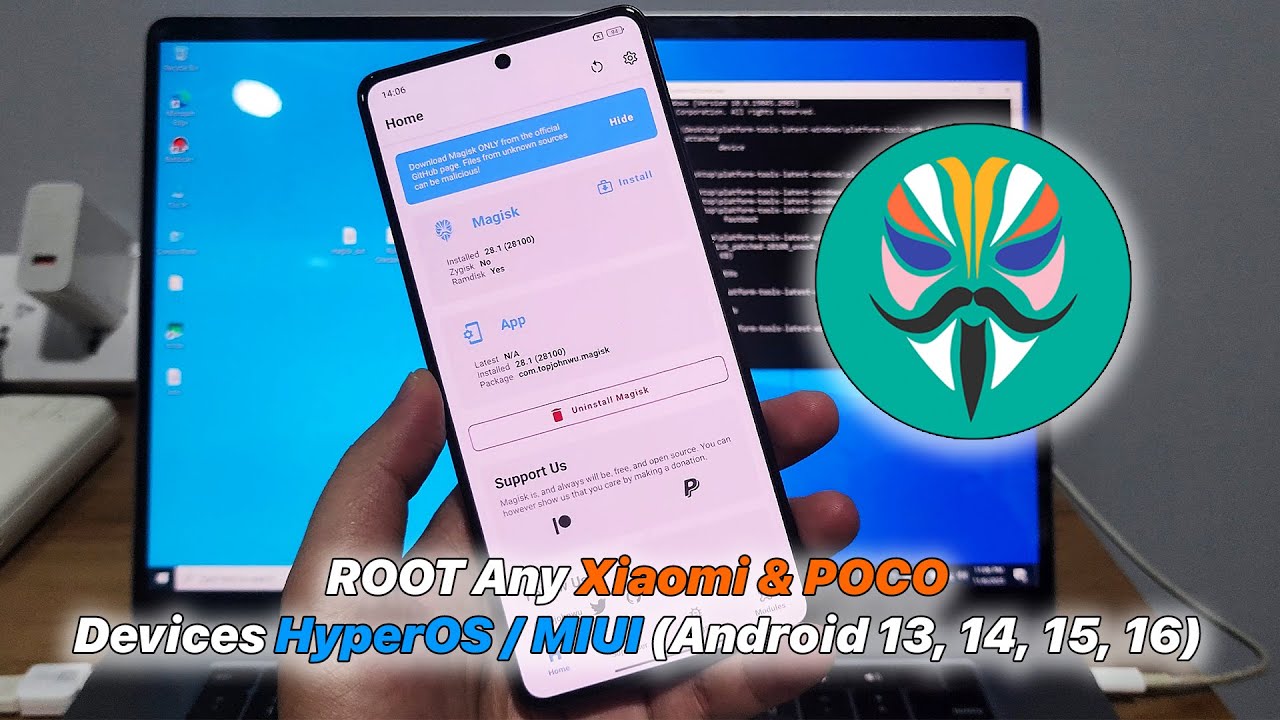 ROOT Any Xiaomi & POCO Devices  HyperOS / MIUI (Android 13, 14, 15, 16) Without Data Loss