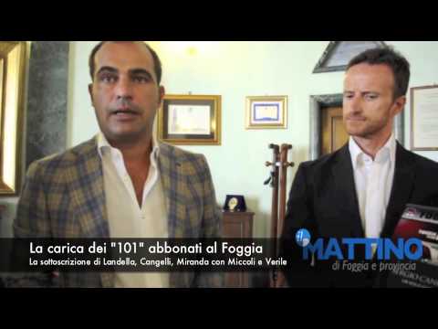 La carica dei 101 abbonati al Foggia