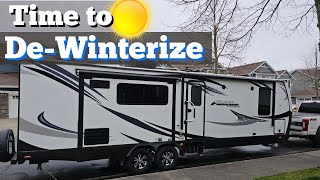 How to De-Winterize your RV Trailer