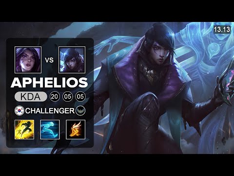 Aphelios vs Kai'Sa ADC - KR Challenger - Patch 13.13 Season 13
