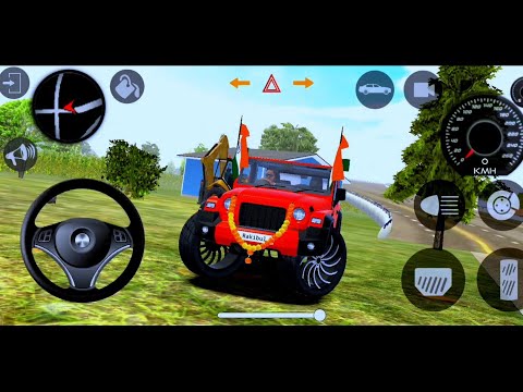 THAR WALA VIDEO || NEW THAR WALA GAME VIDEO || INDIAN CAR SIMULATOR 3D DRIVING GAMEPLAY