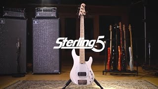 Video thumbnail for Ernie Ball Music Man Sterling 5 Bass by Ernie Ball