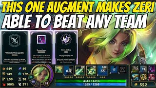 ⚡ This SILVER Augment Let Zeri 1v9 ANY Team 💥 | Arena A to Z