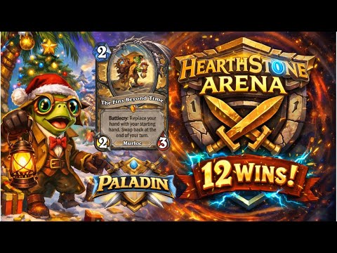 The Paladin That Had NO Starships | 12 Win Hearthstone Arena Underground