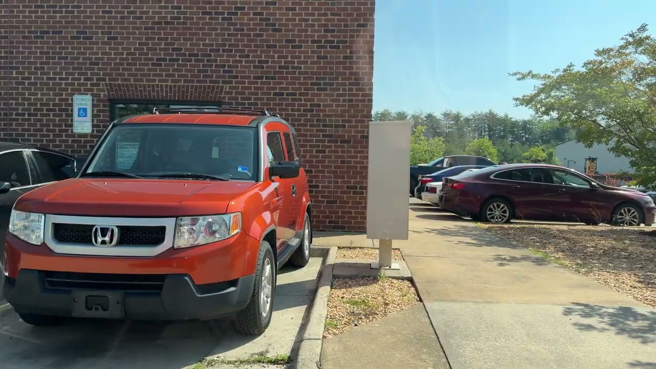 Seeing my 2010 Honda Element in person for the first time after a 350 mile flight - YouTube