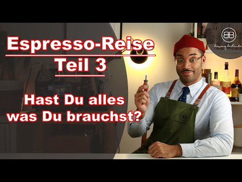 Was für Equipment braucht man wirklich um Espresso zu machen?  *Inhalte in der Videobeschreibung*