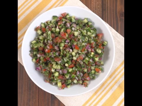 Mediterranean Cucumber Salad