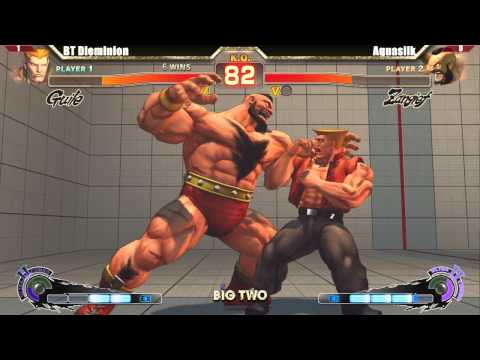 SSF4 AE2012 Losers Final BT Dieminion vs Aquasilk - Big Two #52 Tournament