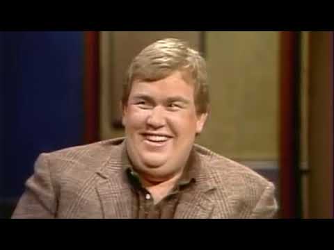 John Candy & Joe Flaherty on Letterman - Second City & Edmonton, Canada 1982