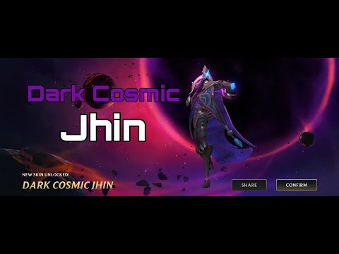 Dark Cosmic Jhin Skin Spotlight | Wild Rift