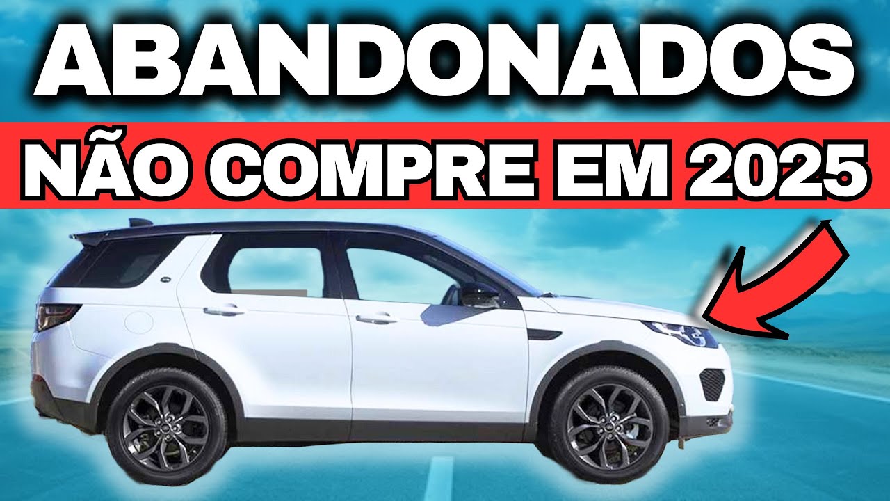 SUV, carros NOVOS e USADOS que revendedores NÃO CONSEGUEM VENDER Piores carros para comprar em 2025