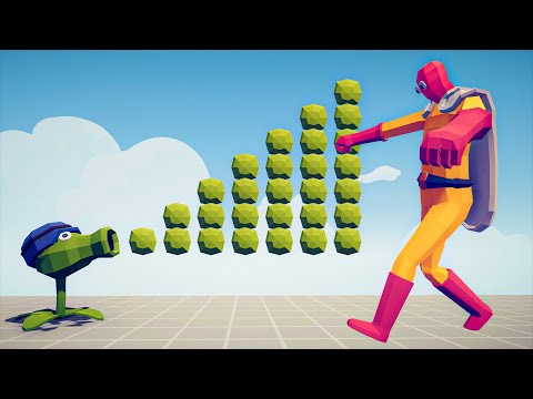 PEA SHOOTER GOD vs EVERY UNIT - Totally Accurate Battle Simulator