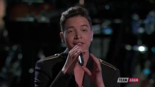 The Voice 2017 Mark Isaiah   Live Playoffs  'All Time Low'