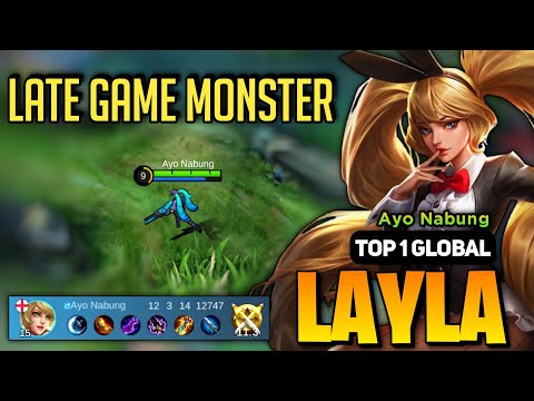 Layla Best Build 2023 [ Layla Gameplay Top 1 Global ] By Ayo Nabung - Mobile Legends