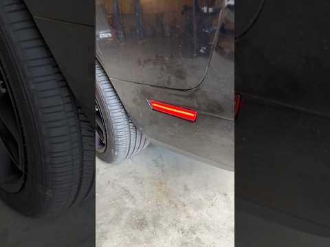 Dodge Challenger SRT8 LED side marker light installation