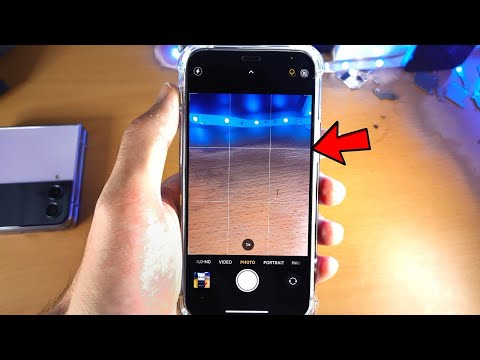 How To Add Grid Lines on iPhone Camera!