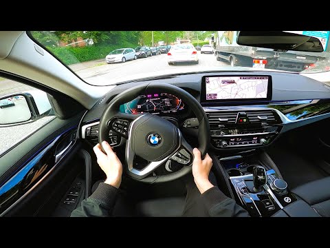 2021 BMW 5 series G30 530d - pov test drive