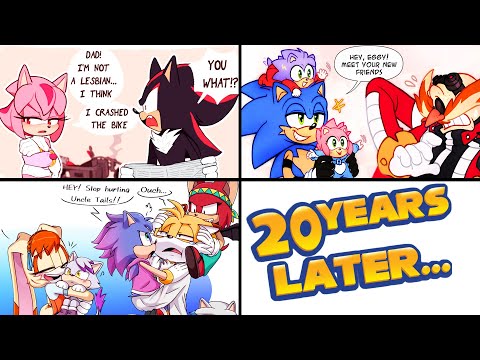 1 HOUR of Sonic 20 Years Later - Sonic Comic Dub MEGA COMP