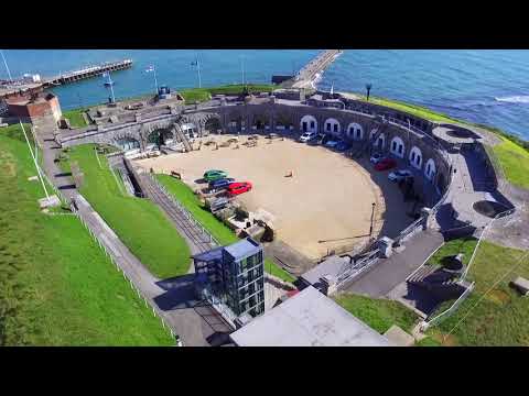 Nothe Fort Drone Video