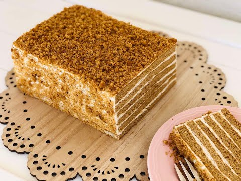 KAKO BRZO I JEDNOSTAVNO NAPRAVITI RUSKI MEDOVIK - FINE I MEKANE KORE BEZ RAZVIJANJA