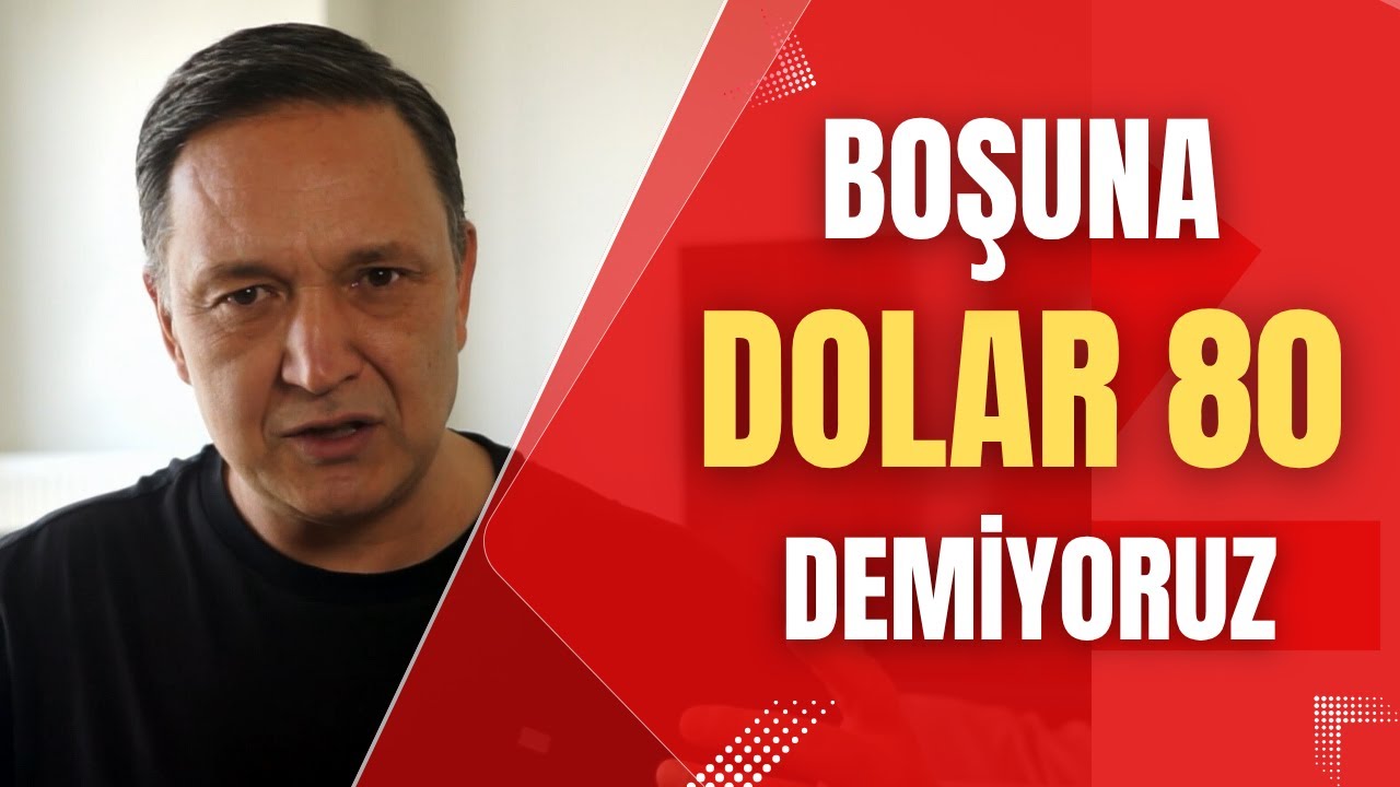 BOŞUNA DOLAR 80 ALTIN 12 BİN DEMİYORUZ dolar, altın,gümüş,borsa,ekonomi