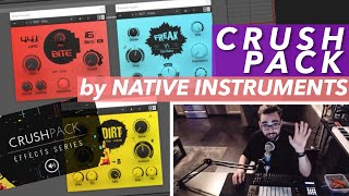 Video thumbnail for Crush Pack by Native Instruments | Dirty Audio Effect Pack by TAETRO