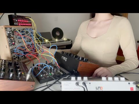 Eurorack / Modular Live Jam - High In The Clouds