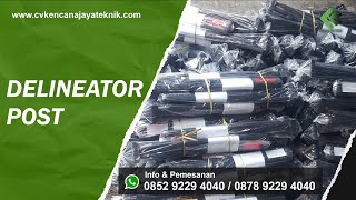 Delineator Post - Stick Cone 