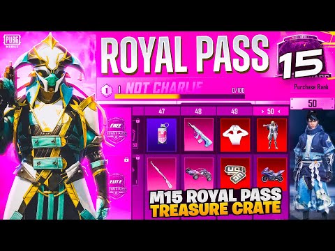 M15 Royal Pass Official Leaks | M15 And M16 Royal Pass New Treasure Crates Leaks | Pubg Mobile