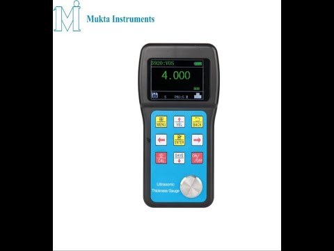 Mukta instruments 0.75mm mi5102 ultrasonic thickness gauge