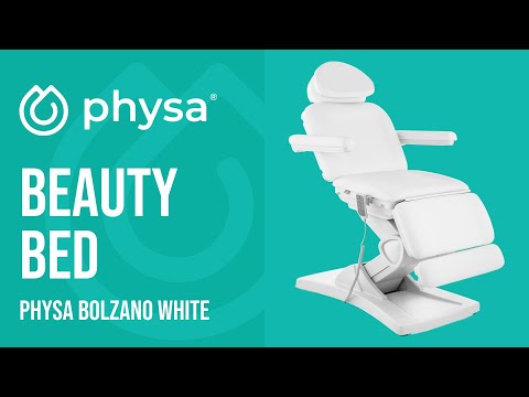 video - Electric Beauty Bed - 4 motors - 350 W - 187 x 60 x 65 - 87.5 cm - 150 kg - white