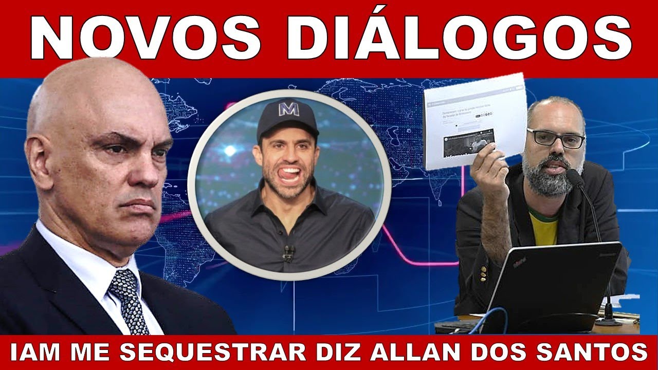 NOVOS DIÁLOGOS DO GABINETE DE MORAES! BOLSONARO CHAMA MARÇAL DE MENTIROSO! ALLAN IA SER SEQUESTRADO?