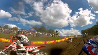 preview picture of video 'GoPro HD: Kyle Peters Moto 2 Lap 2012 Lucas Oil Pro Motocross Championship Unadilla'