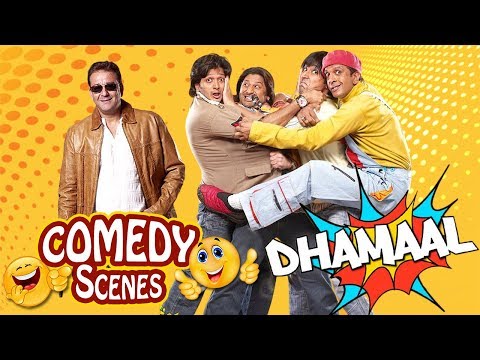 Dhamaal Comedy Scenes – Arshad Warsi – Ritesh Deshmukh – Javed Jaffrey – Asrani