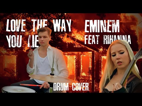 LOVE THE WAY YOU LIE - cover | this video ending is epic... @eminem