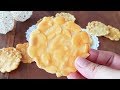 Crispy Almond Cookies | Biskut Badam Rangup | Almond Tuiles