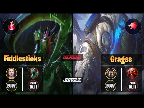 Jankos FIDDLESTICKS (Jungle) [Electrocute] VS GRAGAS - Challenger EUW Patch 10.11