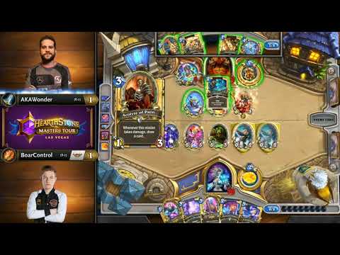 AKAWonder vs. BoarControl – Hearthstone Masters Tour Las Vegas – Day 2
