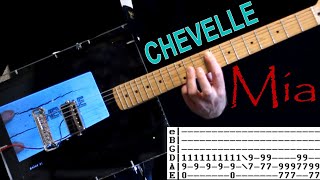 Chevelle Mia Guitar Chords Lesson &amp; Tab Tutorial from Point #1 Album