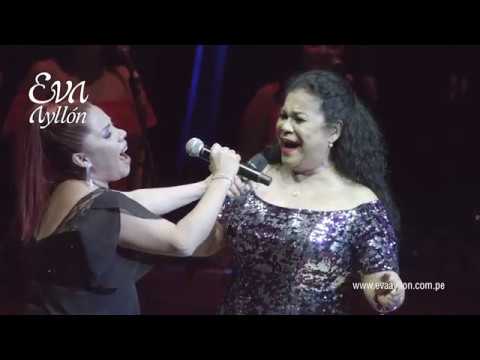 Eva Ayllón y las voces de "Los Cuatro Finalistas"