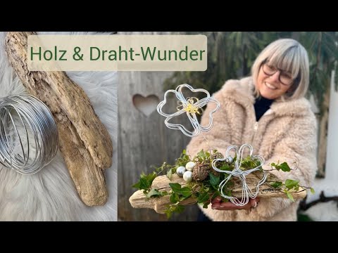 Nur Holz & Draht? Ihr glaubt nicht, was daraus entsteht🍀