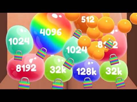 😂 Jelly 2048 (1Qa = 1,00,000,000,000,000) blob merge 3d 🆚 Freaky Stan 2048 gameplay new part 1020