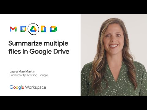 How to Summarize multiple files in Google Drive