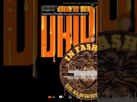 LilAlmightyBenji - Drippin In Fashion (Prod. ArJayOnTheBeat)