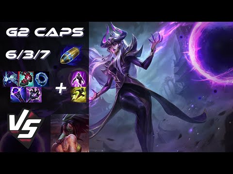 G2 Esports Caps MID Syndra vs Akali - EU Challenger Patch 25.S2.4