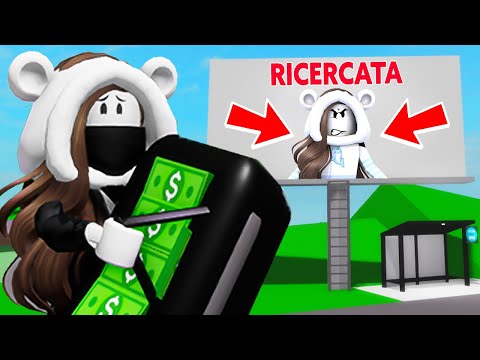 SONO IL CRIMINALE PIÙ RICERCATO SU BROOKHAVEN ROBLOX!